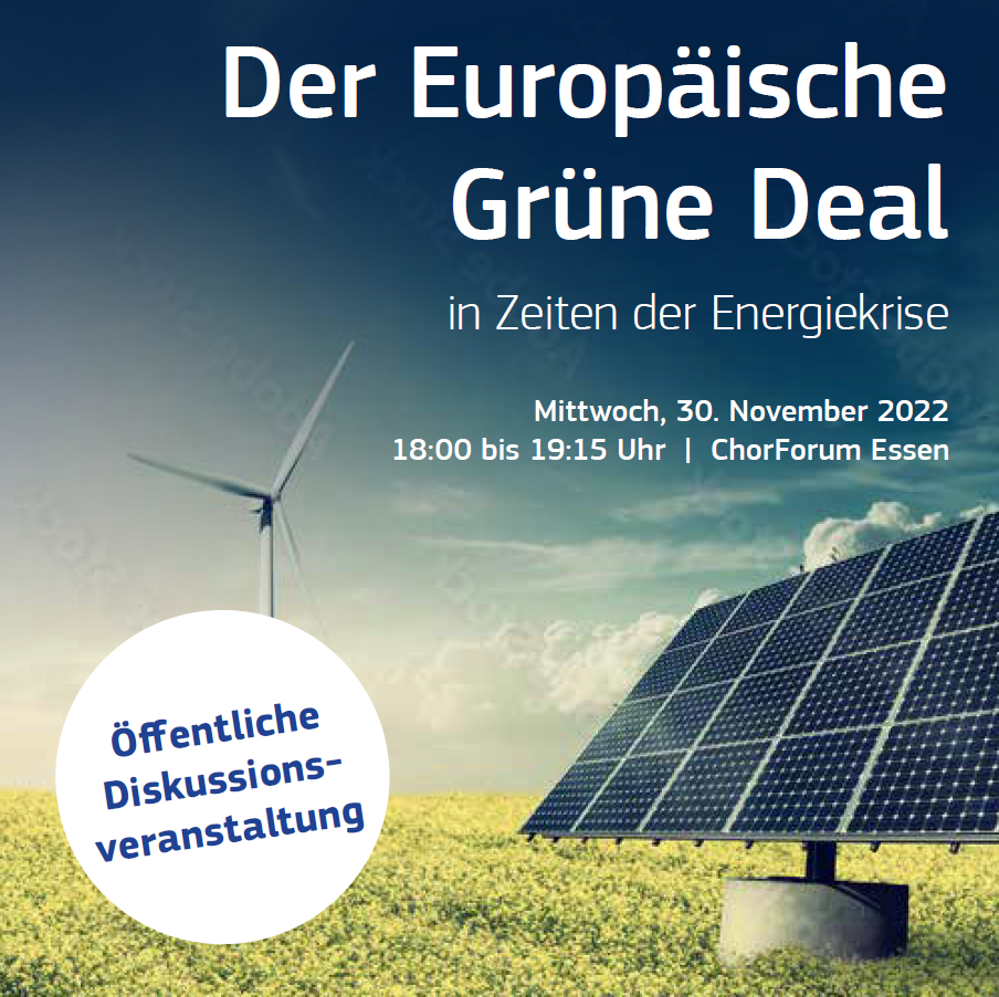 Der Europäische Grüne Deal In Zeiten Der Energiekrise - Europäische ...